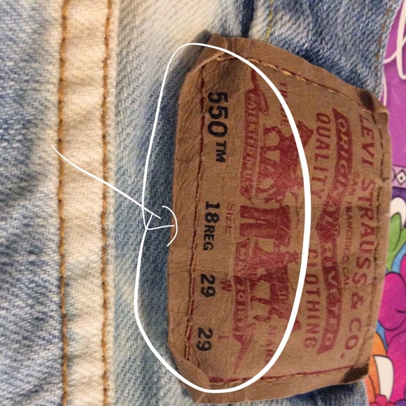 Levi cut off shorts - Picture 4 of 5